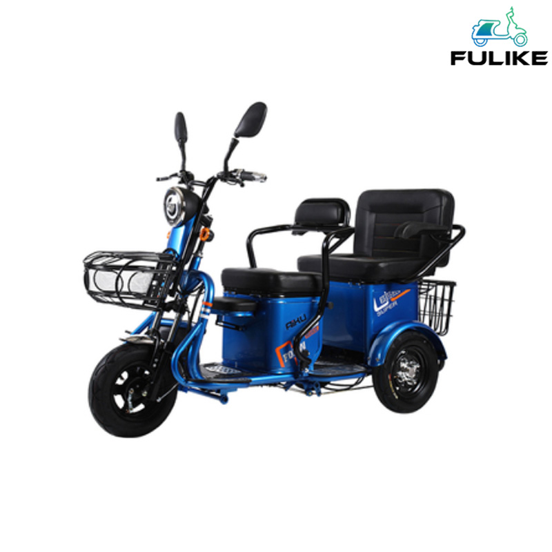 ម៉ូតូកង់បីថ្មី 500W/600W/650W 20V Electric Tricycle Motorcycle Electrical Scooter City Three Wheel Trike