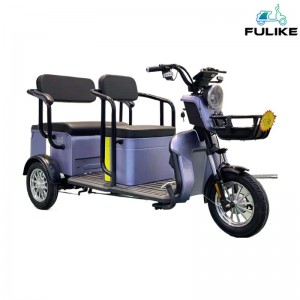 फुलिक हॉट सेल प्रौढांसाठी 3 व्हील ट्राइक ट्रायसायकल 500W 600W 650W 800W इलेक्ट्रिक ट्राइक बाइक