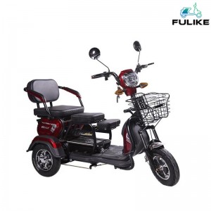 2023 New Folding 3 Wheel Electric Cargo Bike Tricycle Manufacturer With Cabin Roof