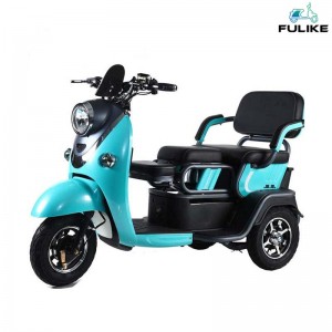 2023 Fast Tire Tricycle 3 Wheel EV Electric Cargo Mobility Scooter Tricycle with Removable Lithium Battery