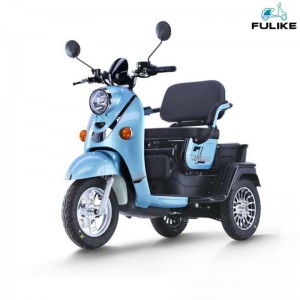 2023 Fast Tire Tricycle 3 Wheel EV Electric Cargo Mobility Scooter Tricycle ine Rinobvisika Lithium Battery