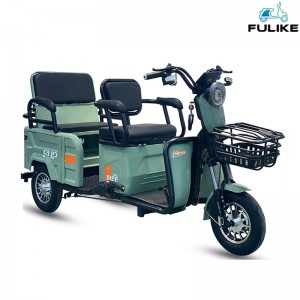 2023 Fabriekferkeap 3 Wheel Electric Tricycle Trike Fabrikant Triciclo Electrico Adulto Mei goede priis