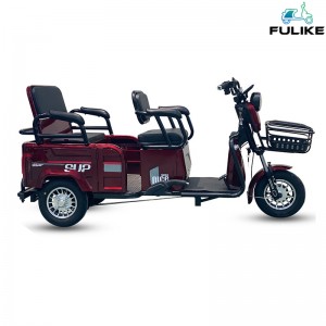 2023 Fabriksförsäljning 3-hjuliga elektriska trehjulingar Trike Tillverkare Triciclo Electrico Adulto med bra pris
