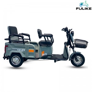 2023 Fabriekferkeap 3 Wheel Electric Tricycle Trike Fabrikant Triciclo Electrico Adulto Mei goede priis