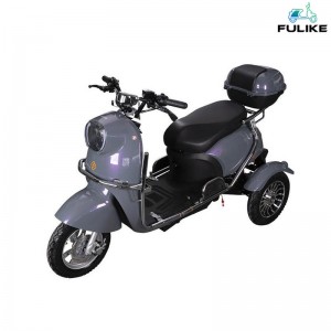 Triciclo elétrico de uso familiar para adultos de alto padrão FULIKE para passageiros triciclo elétrico de lazer