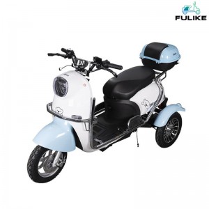 FULIKE Hochwertiges Elektro-Dreirad für Erwachsene und Familien für Passagiere, Freizeit-Elektro-Dreirad