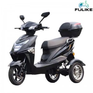 FULIKE Triciclo eléctrico plegable para adultos, triciclo barato de tres ruedas para discapacitados, para adultos mayores