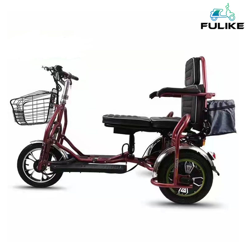 FULIKE Wopanga Ma Tricycle Amagetsi Amagetsi Opinda 3 Wheel Electric Cargo Bike Ndi Cabin