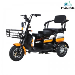 ໂຮງງານ 2023 Adult E Battery Operated Powered Tricycle Ev Tricycle With Basket