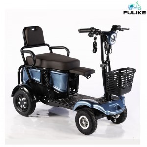 C1 Elderly 4 wheels Foldable Electric Ebike Mobility Car Scooter For Elderly