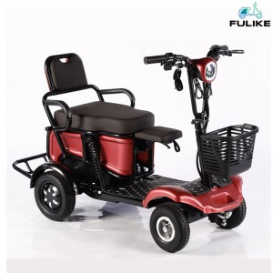 C1 Ancians 4 rodes Ebike elèctrica plegable Scooter de mobilitat per a gent gran
