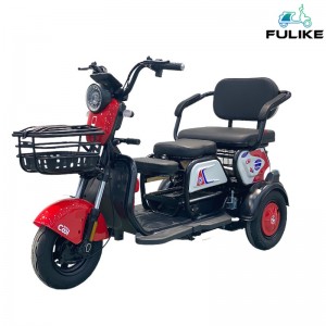FULIKE 500W 650W Rothar Leictreach Trí Rothar Scútar Trike Lasta E Tricycle Trike Do Dhuine Fásta