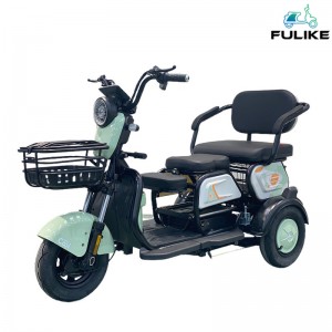 성인을 위한 FULIKE 500W 650W 3륜 전기 자전거 화물 Trike 스쿠터 E 세발자전거 Trike