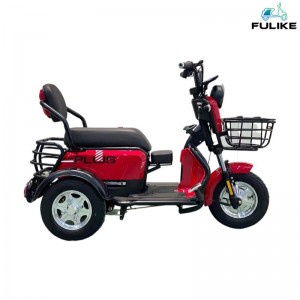 2023 Hekenga Hoko Hoko Paariki Hiko rongonui wheketere Tricycle Ritenga E-Trike Scooter Hiko Tricycle mo te Pakeke