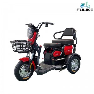 Жешка продажба на FULIKE за возрасни со три тркала Trike EV Трицикли на батерии 500W 600W 650W 800W Електричен велосипед Trike за возрасни