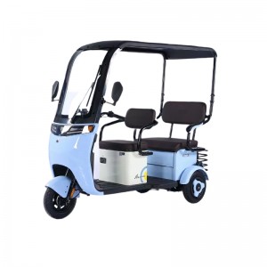 2023 Hot Selling New Energy High-Quality Durable Leisure Tricycle 48V/60V 500W Motors Aluminium Alloy Frame Electric Cargo Tricycle