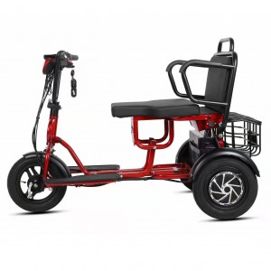 FULIKE Veleprodaja teretnih električnih tricikla Proizvođač sklopivih 3 kotača električni teretni bicikl s kabinom