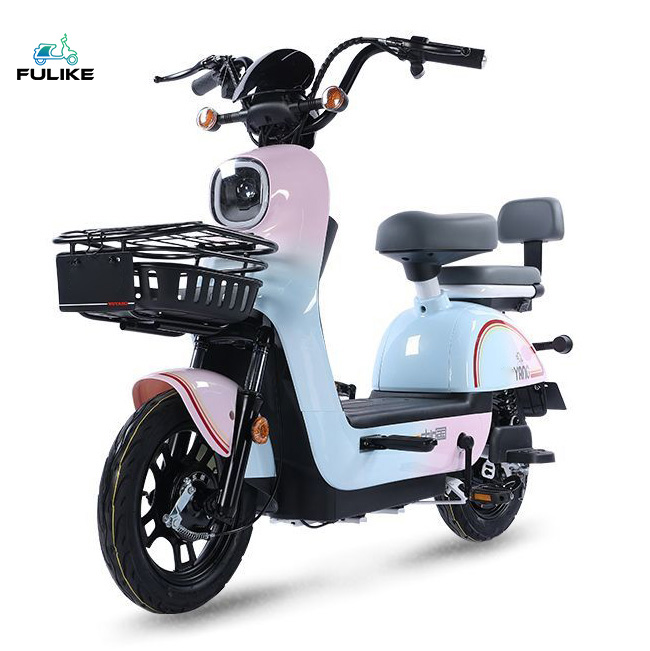 Топол висококвалитетен е-циклус од Кина, приспособен електричен велосипед 48V350W/500W Ebike