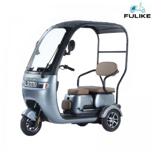 FULIKE Electric Trike Tricycle Manufacturer 3 Wheel Electric Tricycle misy tafo Vaovao Triciclo Electrico Adulto