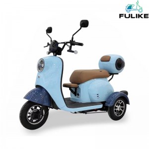 FULIKE Factory Wholesale Motlakase Tride Customization 3 Wheel Electric Tricycle With Theko e Ntle
