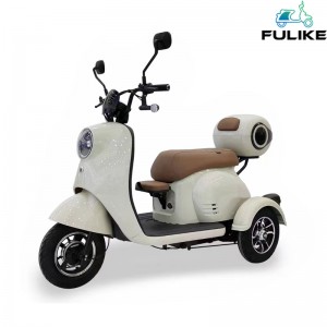 ໂຮງງານ FULIKE ຂາຍສົ່ງໄຟຟ້າ Tride Custom 3 Wheel Electric Tricycle ລາຄາຖືກ