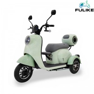 FULIKE Fabrikkgrossist elektrisk Tride-tilpasning 3-hjuls elektrisk trehjulssykkel med god pris