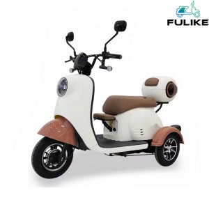 ໂຮງງານ FULIKE ຂາຍສົ່ງໄຟຟ້າ Tride Custom 3 Wheel Electric Tricycle ລາຄາຖືກ
