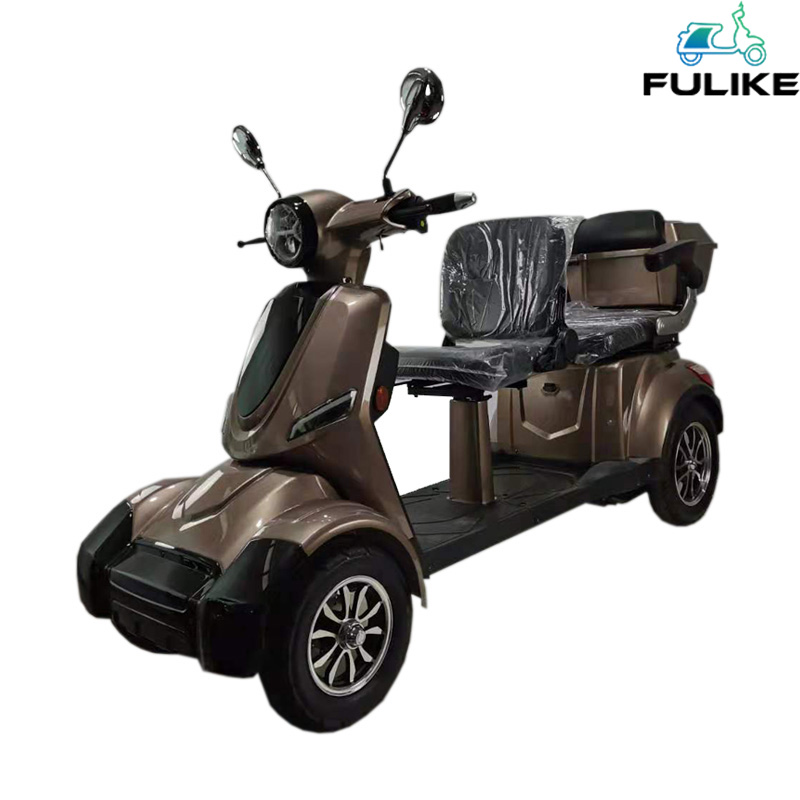 Scooter de mobilidade elétrica de 4 rodas 60v800W segurança com freio eletromagnético