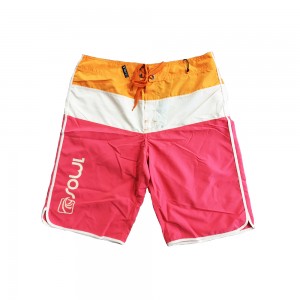 Mga Lalaki nga Digital Printing Board Shorts Bathing Board Trunks Beach Shorts nga May mga bulsa sa likod