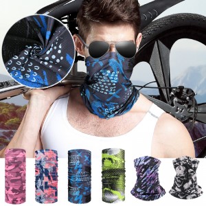 Proteksyon Face Mask Neck Gaiter Windproof Scarf Sunscreen Breathable Bandana Balaclava