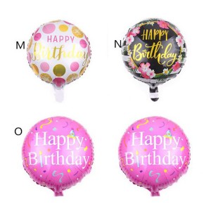 Jumlar Aluminum Fim ɗin Mylar Cartoon Ballons Globos Foil Helium Balloons Buga Dabbobin Balloons