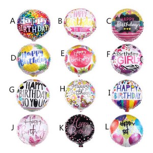 Jumlar Aluminum Fim ɗin Mylar Cartoon Ballons Globos Foil Helium Balloons Buga Dabbobin Balloons