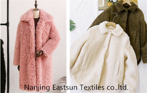 Pabrik garmen Eastsun sedang terburu-buru memproduksi jaket suede serat mikro dan mantel bulu palsu