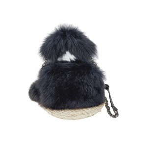 women’s bags new real fox fur fashion Handbag wholesale