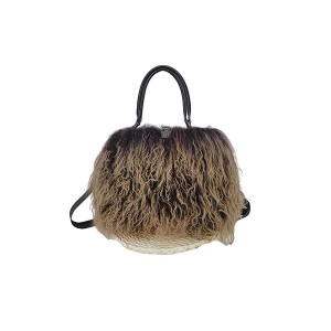 China Wholesale Womens Shoulder Bags Pricelist - women’s bags 2021 new pattern real Tibet lamb fur fashion bags wholesale  – FUR PRODUCTS