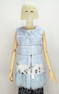 China Wholesale Rabbit Fur Garment Quotes - Women’s real fur fashion vest/waist – FUR PRODUCTS