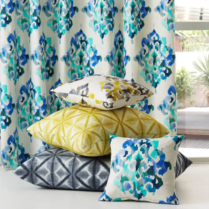 Doğal Renk ve Roman Desenli Batik Yastık