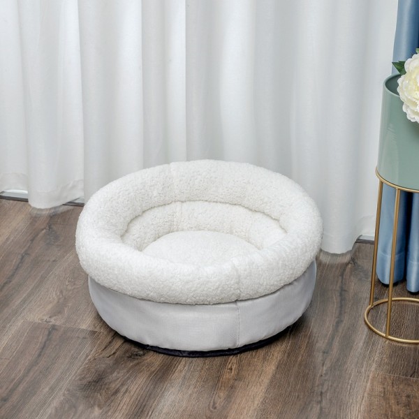 Wholesale Orthopedic Stress-Relief Comfort Round Sofa Pet Beds For Cats And Small Dogs In All Seasons