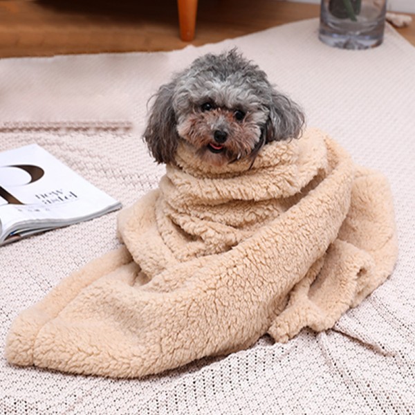 Made-in-China Multiple Washable Snugly Sherpa Fleece Bed Blanket for Dogs and Cats