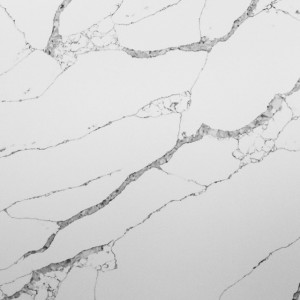 Kineski bijeli površinski kamen kvarcna kamena ploča za kuhinjske ploče od poliranog kvarcnog kamena kvarcne calacatta ploče