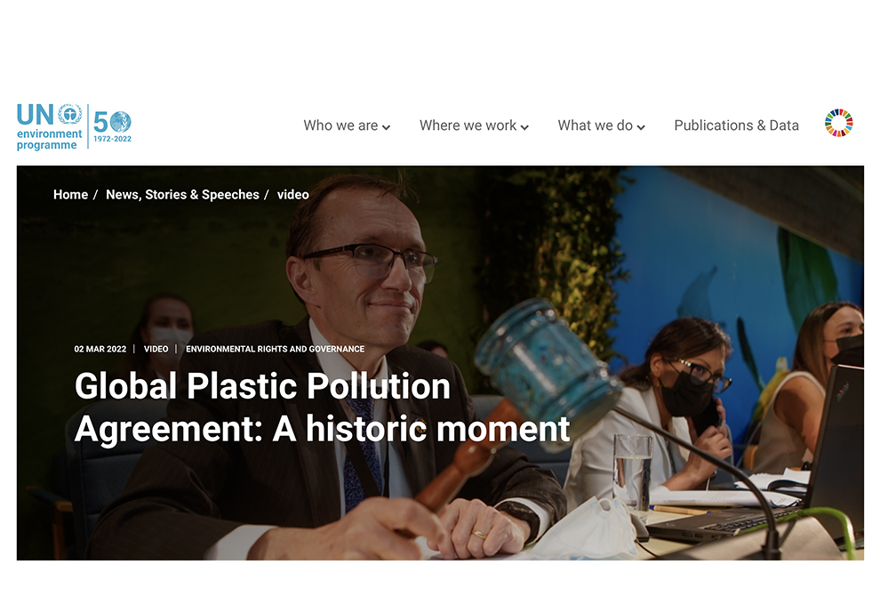 Historic Day In The Campaign To Beat Plastic Pollution: Nations Commit To Develop A Legally Binding Agreement