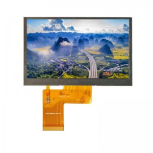4,3 inch TFT-scherm Volledige kijkhoek 4,3 touchscreen