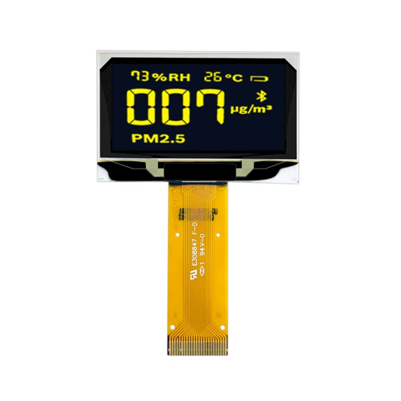 OLED 1.54 インチ、解像度 128*64 モノクロ LCD ディスプレイ
