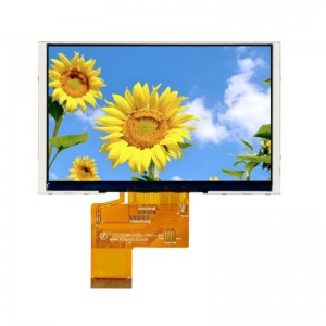 5 tums TFT LCD-skärm 800×480 upplösning IPS-skärm