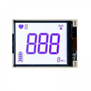 High Resolution LCD Display Monitor FSTN Positive Segment Thermostat Control LCD