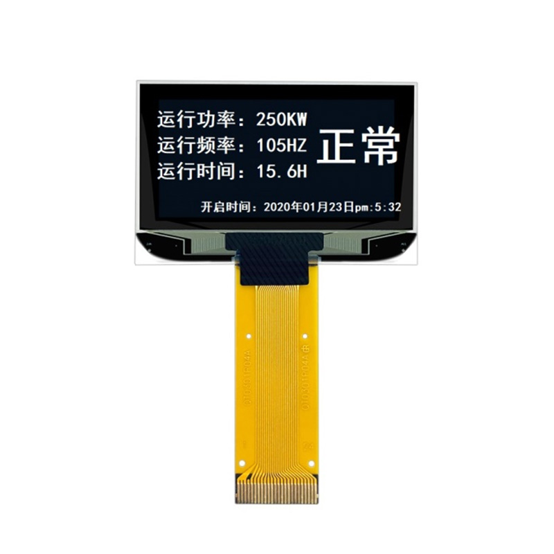Μονόχρωμη οθόνη LCD OLED 2,42 ιντσών, ανάλυση 128*64