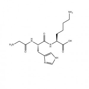 အလှကုန်ကုန်ကြမ်း Copper Peptide 49557-75-7 GHK-CU အမှုန့်၊