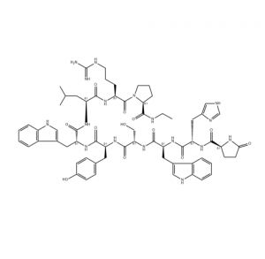 CAS 57773-65-6 Deslorelin Acetate แบบฉีดสำหรับการตกไข่และมะเร็งเต้านม