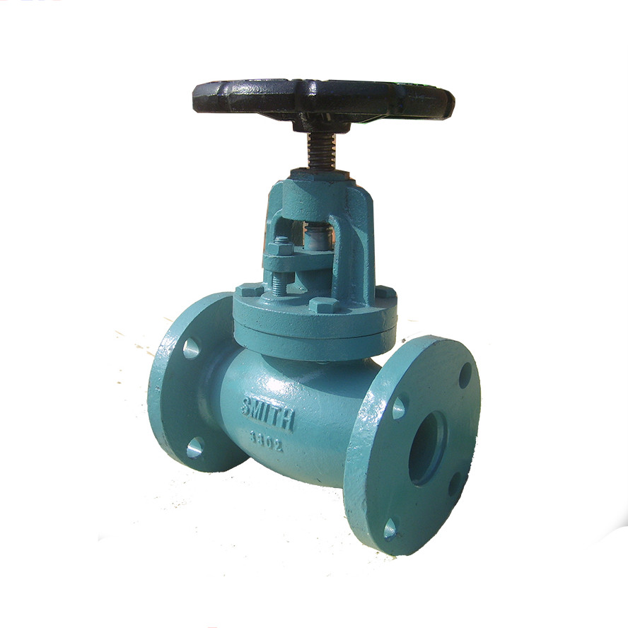 Strict Quality Requirements ASME Standard Ductile Iron Flanged Small Pneumatic ANSI Bellows Globe Valve Featured Image