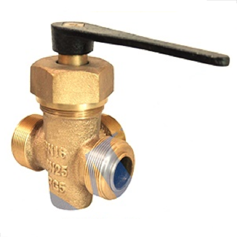 DIN Marine valve – 3 way L-port cock valve 394223-700